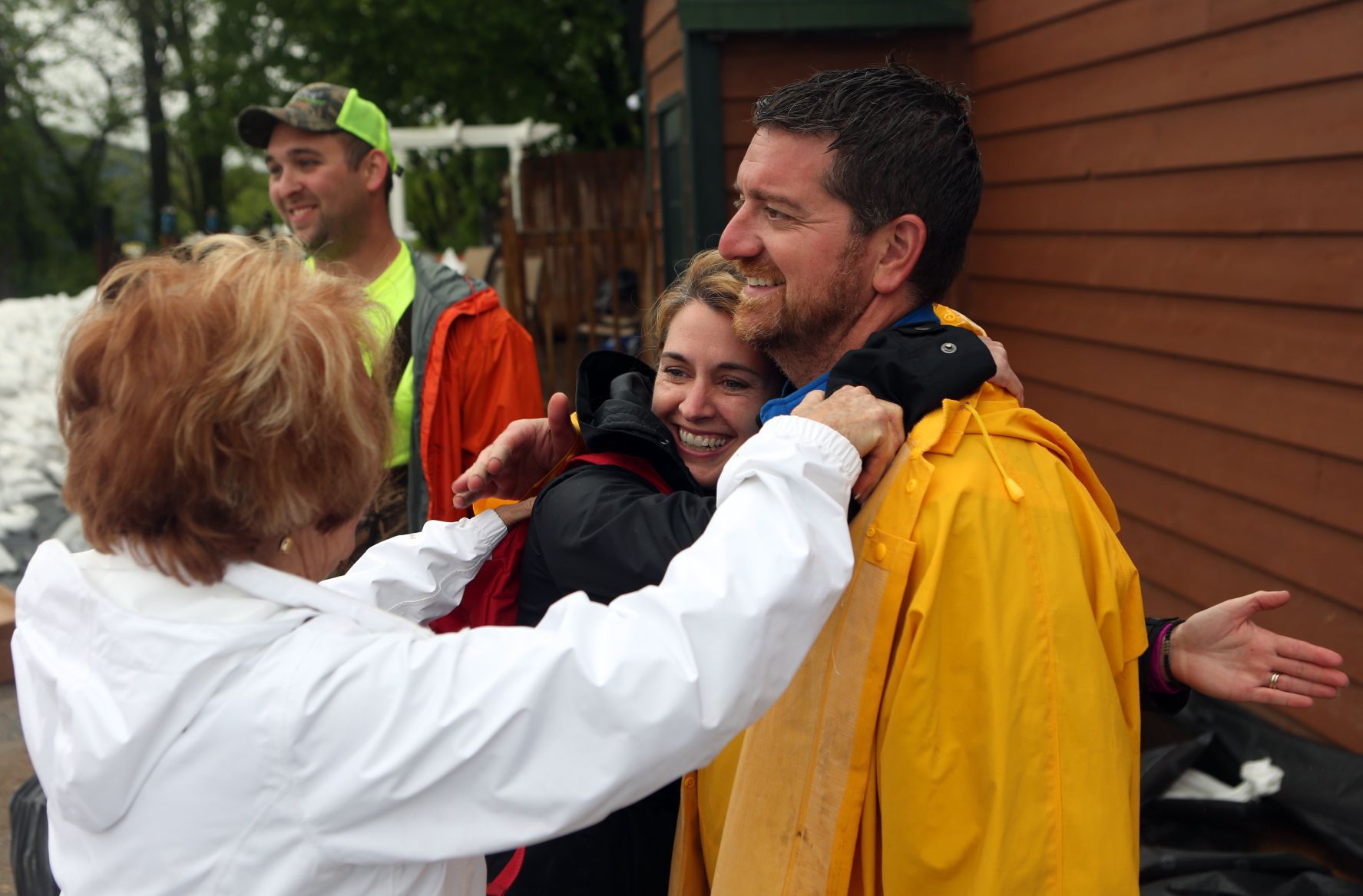 Flood waters rescinding quickly in Eureka
